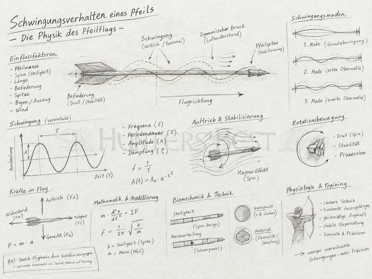 Bogen-Allgemein_Schwingungsverhalten eines Pfeils – die Physik des Pfeilflugs_ergebnis