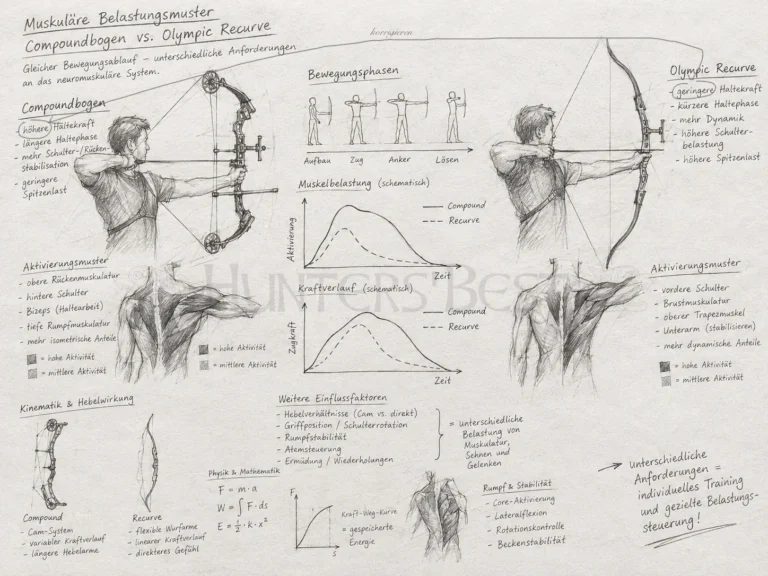 nterschiedliche-muskulaere-Belastungsmuster-beim-Schuss-mit-Compoundbogen-und-Olympic-Recurve