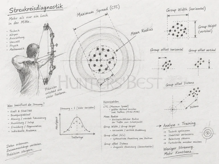 Streukreisdiagnostik, Maximum Spread CTC, Mean Radius, Group Width, Group Height, Group offset horizontal, Group offset vertical, Group offset Distanc_ergebnis